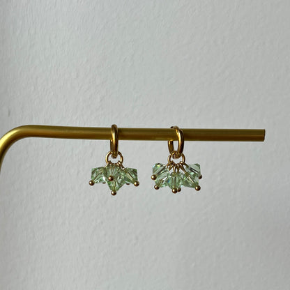 6 kristallia -korvakorut